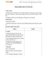 Giáo án Khoa học 4 bài 2