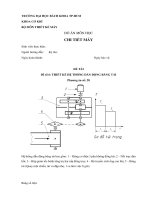 đồ án chi tiết máy hộp giảm tốc 2 cấp đồng trục