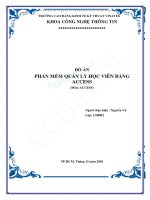 quan ly hoc vien bang access