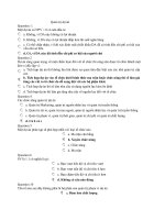 Trắc nghiệm môn quản trị dự án