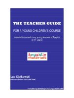 English teacher guide 