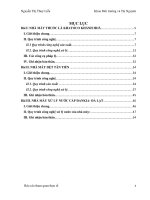 Bao cao tham quan thuc te moi truong (nganh: thuoc la, det, xu ly nuoc cap)