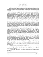 Luận văn hoạt động thanh toán trong kinh doanh ở xí nghiệp dược phẩm trung ương 1 