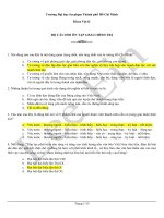 BỘ CÂU HỎI ÔN TẬP 6 BÀI CHÍNH TRỊ