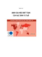 Trần vui tuyển tập các bài toán Pisa