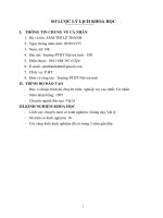 SKKN PHỐI hợp các PHƯƠNG PHÁP dạy học NHẰM TÍCH cực HOÁ HOẠT ĐỘNG NHẬN THỨC của học SINH TRONG QUÁ TRÌNH dạy học các KIẾN THỨC về “ DỤNG cụ QUANG học bổ TRỢ CHO mắt”(vậ 