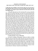 Nội dung tuyên truyền hiến pháp việt nam 2013