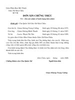 Don xin chung thuc tinh trang hon nhan 