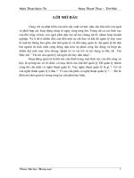 Tiểu luận nghệ thuật quản lý (nghệ thuật quản trị) ví dụ thực tế