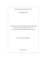 Luận văn vai trò nhà nước đối với giảm nghèo nhanh và bền vững ở các huyện miền núi vùng cao (ví dụ ở huyện quế phong, tỉnh nghệ an)
