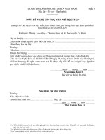 Mẫu 4 don de nghi ho tro chi phi hoc tap 