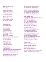 Các bài thơ hay cho bé