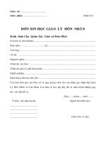 don xin hoc giao ly hon nhan GX KP 