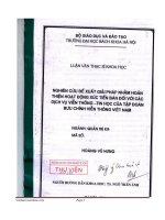 Giải pháp hoàn thiện hoạt động xúc tiến bán với dịch vụ viễn thông của tập đoàn VNPT