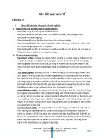 TÓM TẮT LUẬT KINH TẾ