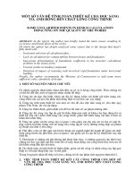 MỘT SỐ VẤN ĐỀ TÍNH TOÁN THIẾT KẾ CHƯA ĐƯỢC SÁNG TỎ, ẢNH HƯỞNG ĐẾN CHẤT LƯỢNG CÔNG TRÌNH