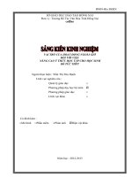 SKKN VAI TRÒ của HOẠT ĐỘNG NGOÀI GIỜ đối với VIỆC NÂNG CAO ý THỨC học tập CHO học SINH bổ túc THPT 