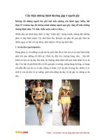 Cẩn thận những bệnh thường gặp ở người gầy