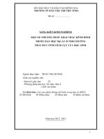 skkn một số  PHƯƠNG PHÁP  KHAI THÁC KÊNH HÌNHTRONG dạy học địa lí 10 THEO HƯỚNGPHÁT HUY TÍNH TÍCH cực của học SINH 