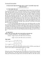 skkn sử DỤNG đồ THỊ hàm số bậc HAI và dấu TAM THỨC bậc HAI để GIẢI TOÁN 