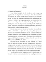 Thực trạng sản xuất, tiêu thụ và một số giải pháp nhằm phát triển ngành nuôi tôm sú tại xã kim trung huyện kim sơn tỉnh ninh bình