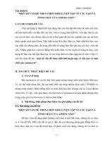 SKKN một số vấn đề then chốt khi luyện tập về cấu tạo và tính chất của aminoaxit 