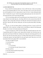 SKKN hệ THỐNG các DẠNG bài tập THƯỜNG gặp của CHƯƠNG III PHƯƠNG PHÁP tọa độ TRONG KHÔNG GIAN 