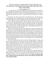 SKKN NÂNG CAO NĂNG lực NHẬN THỨC và HỨNG THÚ học tập môn hóa học CHO học SINH TRUNG học PHỔ THÔNG QUA HOẠT ĐỘNG NGOẠI KHÓA 