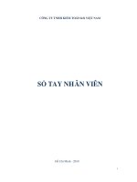 Sổ tay nhân viên công ty kiểm toán KSI