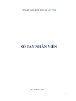 Sổ tay nhân viên công ty kiểm toán KSI