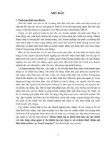 Luận văn hoàn thiện lập và phân tích báo cáo tài chính với việc tăng cường quản lý tài chính tại các công ty xổ số kiến thiết (khảo sát khu vực Nam Trung Bộ)