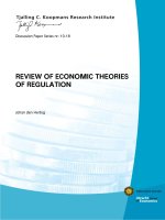 Public interest theory regulation