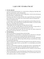 QUY ƯỚC VĂN HÓA ỨNG XỬ