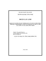 KHẢO SÁT, ĐÁNH GIÁ QUY TRÌNH QUẢN LÝ CHẤT LƯỢNG PHẦN MỀM DỰA THEO ĐỘ ĐO VÀ ĐỀ XUẤT PHƯƠNG ÁN TỐI ƯU CHO CÁC CÔNG TY GIA CÔNG PHẦN MỀM