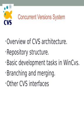 CVS – Concurrent Version System