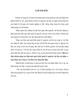 Luận văn một số ý kiến nhằm nâng cao hiệu quả quá trình quản lý nguyên vật liệu tại phân xưởng nhựa của công ty vật liệu xây dựng bưu điện 