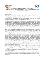 YÊU CẦU NHIỆM VỤ ĐỐI VỚI NHÓM CHUYÊN GIA BIÊN SOẠN SỔ TAY TUYÊN TRUYỀN THÚC ĐẨY BÌNH ĐẲNG GIỚI TRONG THAM CHÍNH