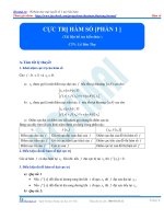 bài toán cực trị toán lớp 12