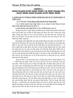 Luận văn phân tích thực trạng hoạt động kinh doanh xuất nhập khẩu ở công ty thương mại XNK hà nội 