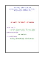 123doc vn   giao an tich hop lien mon chu de day hoc youth s orientation future jobs