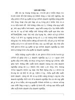 Luận văn phân tích tài chính doanh nghiệp và các giải pháp trong công tác quản lý kinh doanh tại nhà máy len hà đông 