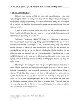 SKKN biện pháp quản lý  tổ chuyên môn trong trường THPT 