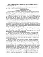 SKKN một số KINH NGHIỆM về PHƯƠNG PHÁP dạy học LỊCH sử 