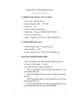 SKKN một số biện pháp chỉ đạo nâng cao chất lượng chăm sóc – nuôi dưỡng trẻ trong trường mầm non 