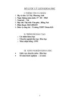 SKKN một số biện pháp tổ chức giờ sinh hoạt lớp hiệu quả 