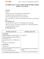 Giáo án Khoa học 4 bài 10