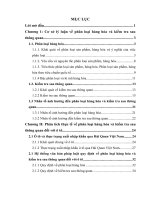 Luận văn Phân loại hàng hoá và kiểm tra sau thông quan đối với ô tô thực trạng và giải pháp