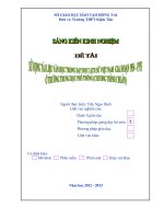 SKKN sử dụng tài liệu văn học trong dạy học lịch sử việt nam giai đoạn 1954 – 1975 ở trường  trung học phổ thông (chương trình chuẩn)  