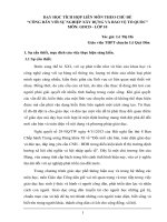 Dạy học tích hợp liên môn theo chủ đề “công dân với sự nghiệp xây dựng và bảo vệ tổ quốc” môn giáo dục công dân lớp 10 