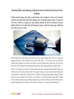 Cách bảo vệ tài khoản iCloud khỏi bị đánh cắp